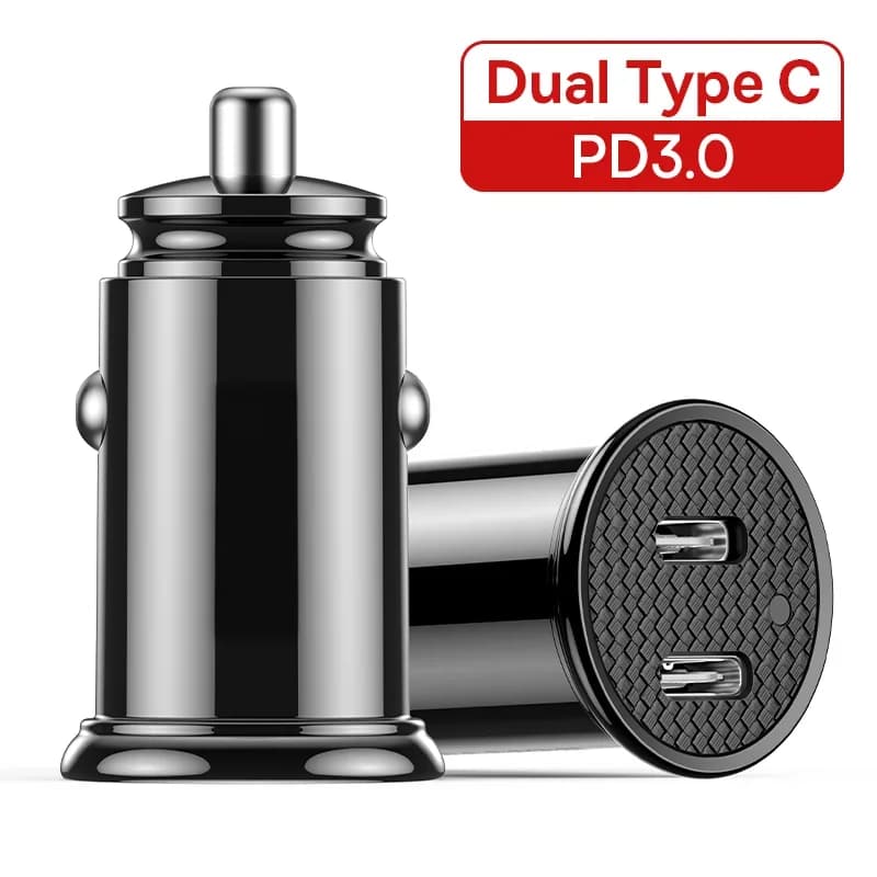 מטען לרכב 30W USB עם Quick Charge 4.0