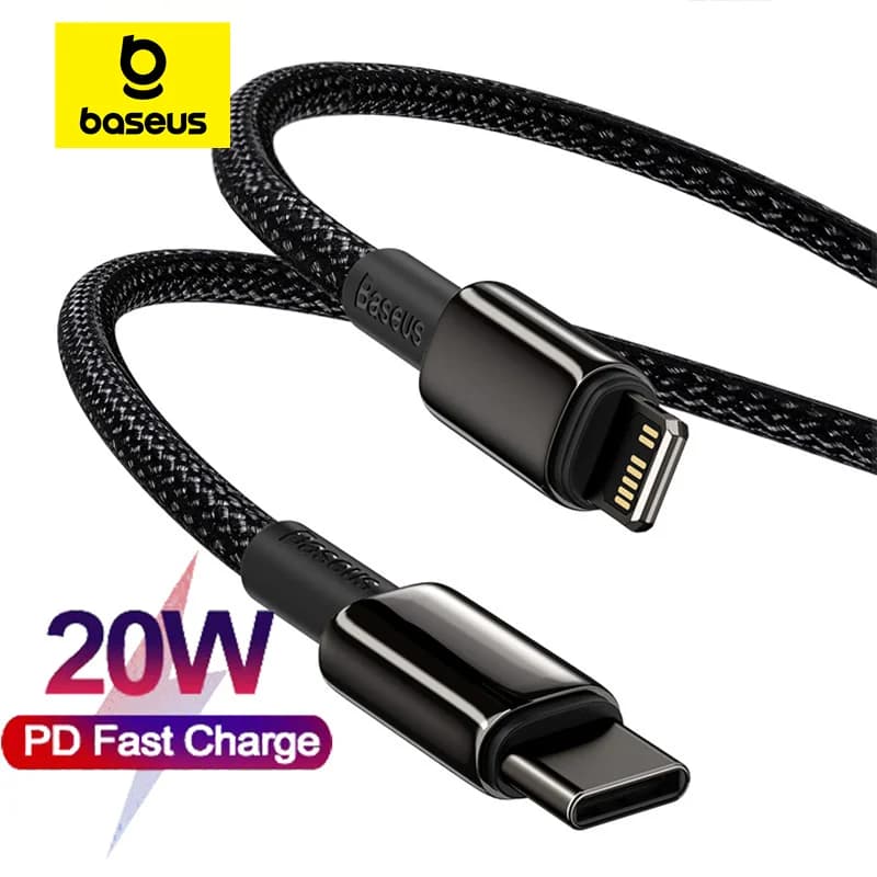 כבל טעינה מהירה 20W USB-C PD לאייפון