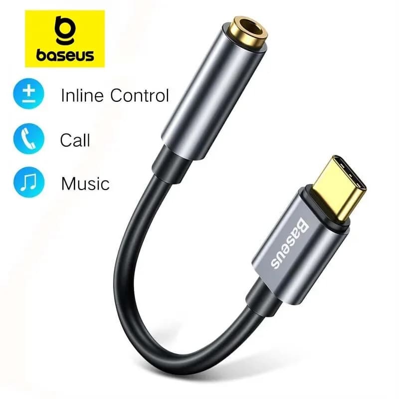 מתאם USB-C לשקע אוזניות 3.5 מ"מ